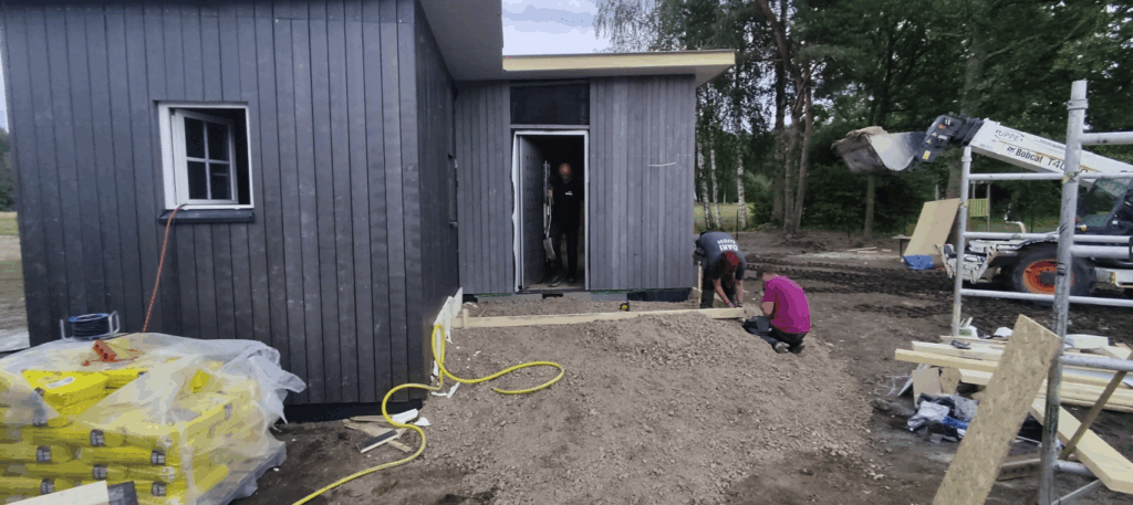 Container installation